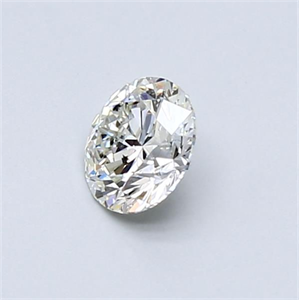 Picture of Natural Diamond 0.52 Carats, Round with Excellent Cut, J Color, SI2 Clarity and Certified by GIA