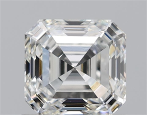 Foto Diamante Natural 1.00 quilates, Asscher , Color H, claridad VS2 y certificado GIA de