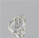 Natural Diamond 0.71 Carats, Princess with  Cut, I Color, VVS2 Clarity and Certified by IGI