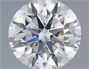 Natural Diamond 0.41 Carats, Round with Excellent Cut, G Color, SI2 Clarity and Certified by IGI