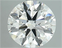 Natural Diamond 2.13 Carats, Round with Excellent Cut, H Color, VS2 Clarity and Certified by GIA