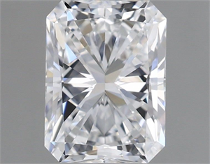 Picture of Natural Diamond 1.00 Carats, Radiant with  Cut, E Color, IF Clarity and Certified by GIA
