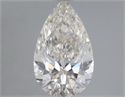 Diamante Natural 1.31 quilates, De pera , Color J, claridad VVS1 y certificado GIA