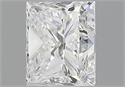 Diamante Natural 1.00 quilates, Princesa , Color D, claridad VVS2 y certificado GIA