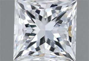 Foto Diamante Natural 0.51 quilates, Princesa , Color D, claridad SI2 y certificado GIA de