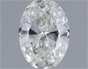 Natural Diamond 0.29 Carats, Oval with  Cut, G Color, VVS2 Clarity and Certified by GIA
