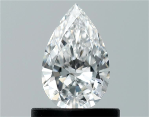 Picture of Natural Diamond 0.51 Carats, Pear with  Cut, D Color, VVS2 Clarity and Certified by GIA