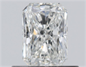 Natural Diamond 0.51 Carats, Radiant with  Cut, G Color, VS1 Clarity and Certified by GIA