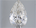 Natural Diamond 5.50 Carats, Pear with  Cut, J Color, VVS1 Clarity and Certified by GIA