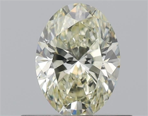 Picture of Natural Diamond 0.50 Carats, Oval with  Cut, M Color, VS1 Clarity and Certified by GIA