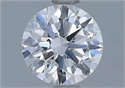 Natural Diamond 0.98 Carats, Round with Excellent Cut, E Color, SI2 Clarity and Certified by GIA
