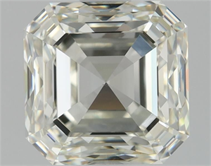 Foto Diamante Natural 1.50 quilates, Asscher , Color M, claridad VS1 y certificado GIA de