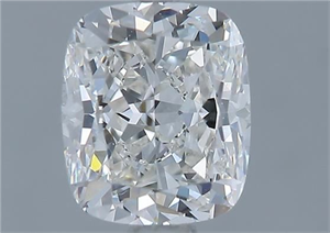 Foto Diamante Natural 1.25 quilates, Del cojín , Color G, claridad VVS1 y certificado GIA de