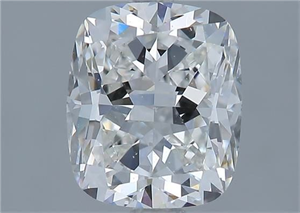 Foto Diamante Natural 1.50 quilates, Del cojín , Color G, claridad VVS1 y certificado GIA de