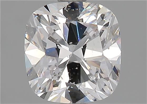 Foto Diamante Natural 1.50 quilates, Del cojín , Color E, claridad SI1 y certificado GIA de