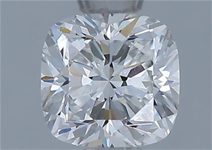 Picture of Natural Diamond 0.51 Carats, Cushion with  Cut, F Color, VVS1 Clarity and Certified by GIA