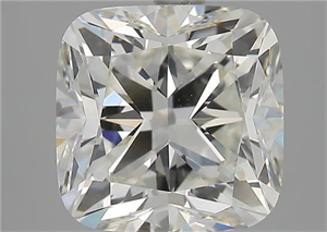 Picture of Natural Diamond 3.05 Carats, Cushion with  Cut, H Color, VVS2 Clarity and Certified by GIA