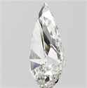 Natural Diamond 1.20 Carats, Pear with  Cut, I Color, SI1 Clarity and Certified by GIA