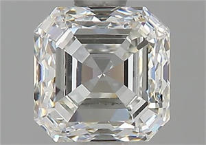 Foto Diamante Natural 1.01 quilates, Asscher , Color H, claridad VVS2 y certificado GIA de
