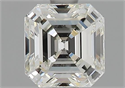Natural Diamond 1.13 Carats, Asscher with  Cut, I Color, SI2 Clarity and Certified by GIA