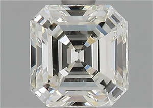 Foto Diamante Natural 1.13 quilates, Asscher , Color I, claridad SI2 y certificado GIA de