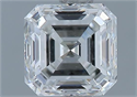 Diamante Natural 1.17 quilates, Asscher , Color G, claridad VS2 y certificado GIA