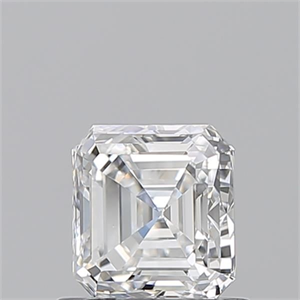 Foto Diamante Natural 0.90 quilates, Asscher , Color E, claridad VVS2 y certificado GIA de