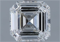 Natural Diamond 1.01 Carats, Asscher with  Cut, G Color, VVS1 Clarity and Certified by GIA