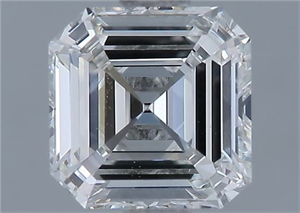 Picture of Natural Diamond 1.01 Carats, Asscher with  Cut, G Color, VVS1 Clarity and Certified by GIA