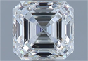 Diamante Natural 0.93 quilates, Asscher , Color G, claridad IF y certificado GIA