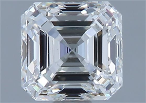 Foto Diamante Natural 0.93 quilates, Asscher , Color G, claridad IF y certificado GIA de