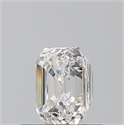 Natural Diamond 0.94 Carats, Asscher with  Cut, E Color, VS2 Clarity and Certified by GIA