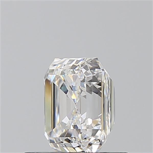 Picture of Natural Diamond 0.94 Carats, Asscher with  Cut, E Color, VS2 Clarity and Certified by GIA