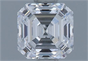 Diamante Natural 0.72 quilates, Asscher , Color D, claridad VS1 y certificado GIA