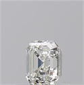 Diamante Natural 0.69 quilates, Asscher , Color H, claridad VS1 y certificado GIA