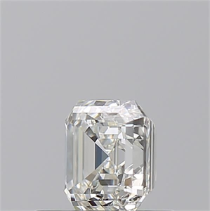 Foto Diamante Natural 0.69 quilates, Asscher , Color H, claridad VS1 y certificado GIA de