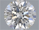 Natural Diamond 0.40 Carats, Round with Excellent Cut, H Color, SI2 Clarity and Certified by IGI