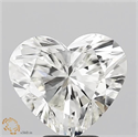 Natural Diamond 4.02 Carats, Heart with  Cut, K Color, SI1 Clarity and Certified by IGI