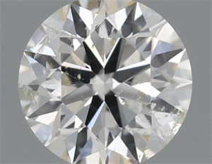 Picture of Natural Diamond 0.40 Carats, Round with Excellent Cut, H Color, SI2 Clarity and Certified by IGI