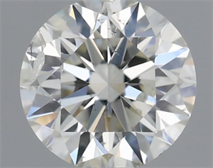 Foto Diamante Natural 0.41 quilates, Redondo , Color H, claridad SI2 y certificado IGI de