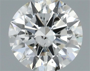 Foto Diamante Natural 0.44 quilates, Redondo , Color H, claridad SI2 y certificado IGI de