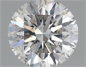 Diamante Natural 0.41 quilates, Redondo , Color H, claridad SI2 y certificado IGI