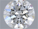 Diamante Natural 0.70 quilates, Redondo , Color H, claridad VS2 y certificado GIA