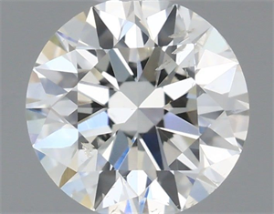 Picture of Natural Diamond 0.40 Carats, Round with Very Good Cut, H Color, SI2 Clarity and Certified by IGI