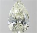 Diamante Natural 0.59 quilates, De pera , Color M, claridad SI1 y certificado GIA