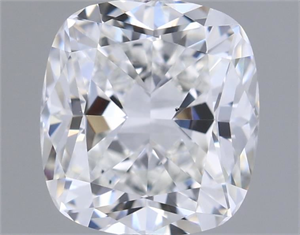 Foto Diamante Natural 0.98 quilates, Del cojín , Color F, claridad VS2 y certificado GIA de