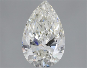 Picture of Natural Diamond 1.39 Carats, Pear with  Cut, I Color, SI1 Clarity and Certified by GIA