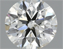 Natural Diamond 0.40 Carats, Round with Excellent Cut, I Color, SI2 Clarity and Certified by IGI