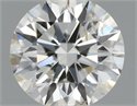 Natural Diamond 0.40 Carats, Round with Excellent Cut, I Color, SI2 Clarity and Certified by IGI