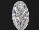Diamante Natural 0.55 quilates, Ovalado , Color F, claridad VS2 y certificado GIA